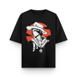 One Piece: Portgas D.Ace Anime Oversized T-Shirt
