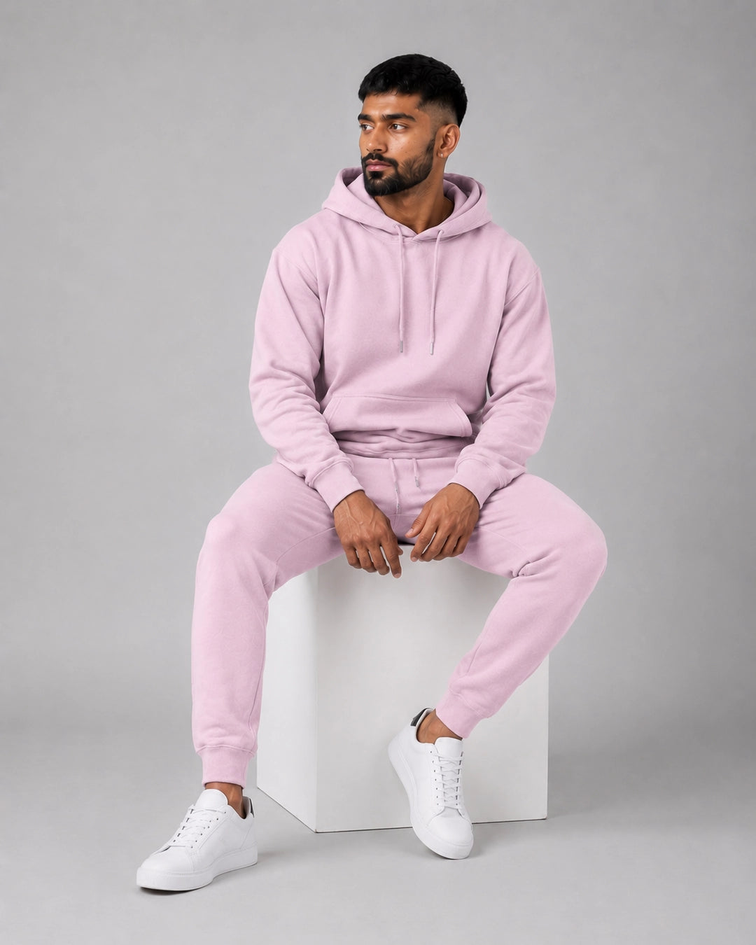 Blush Stack: Hoodie & Jogger Co-ord Set