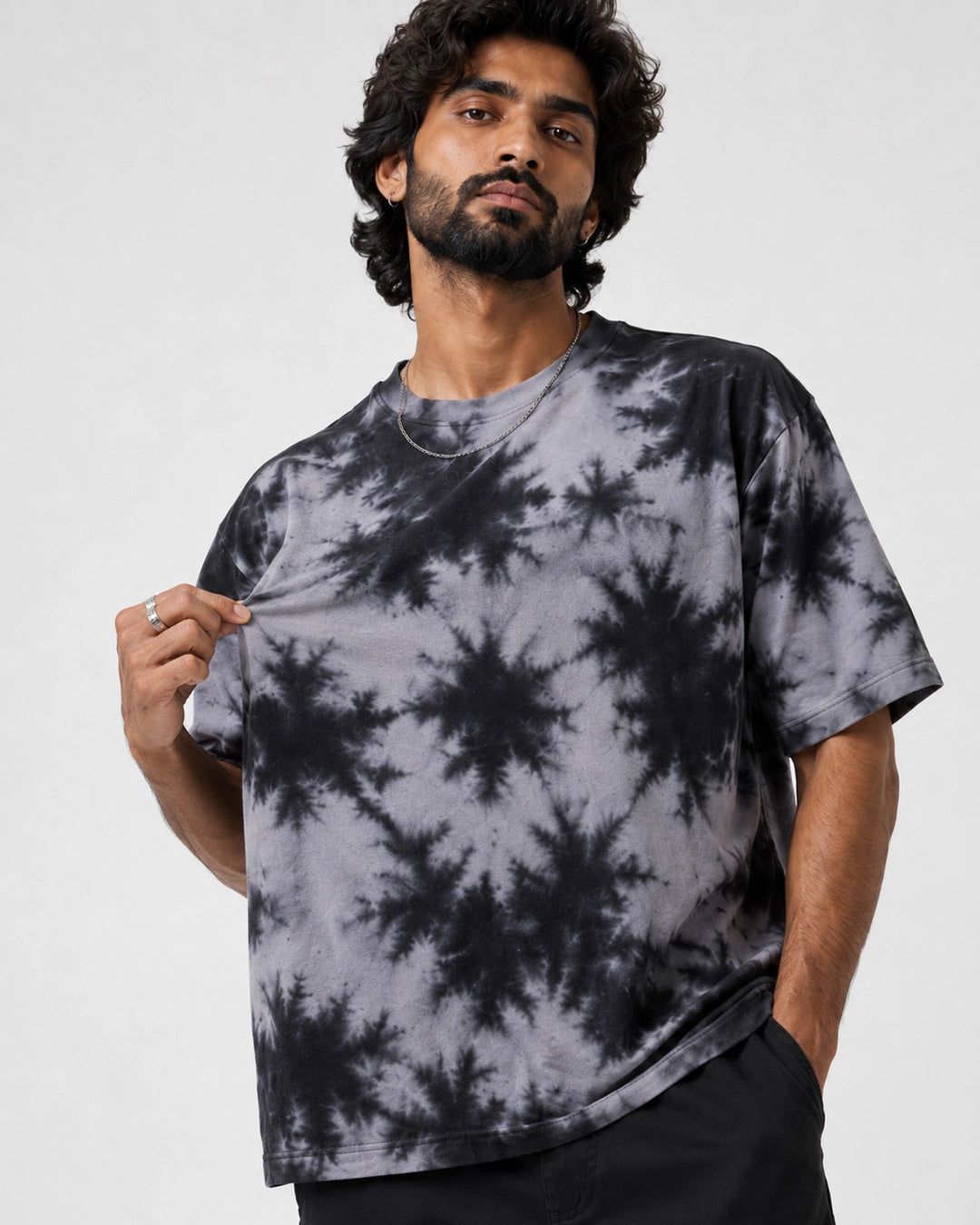 Monsoon Ash: Tie Dye Oversized T-Shirt