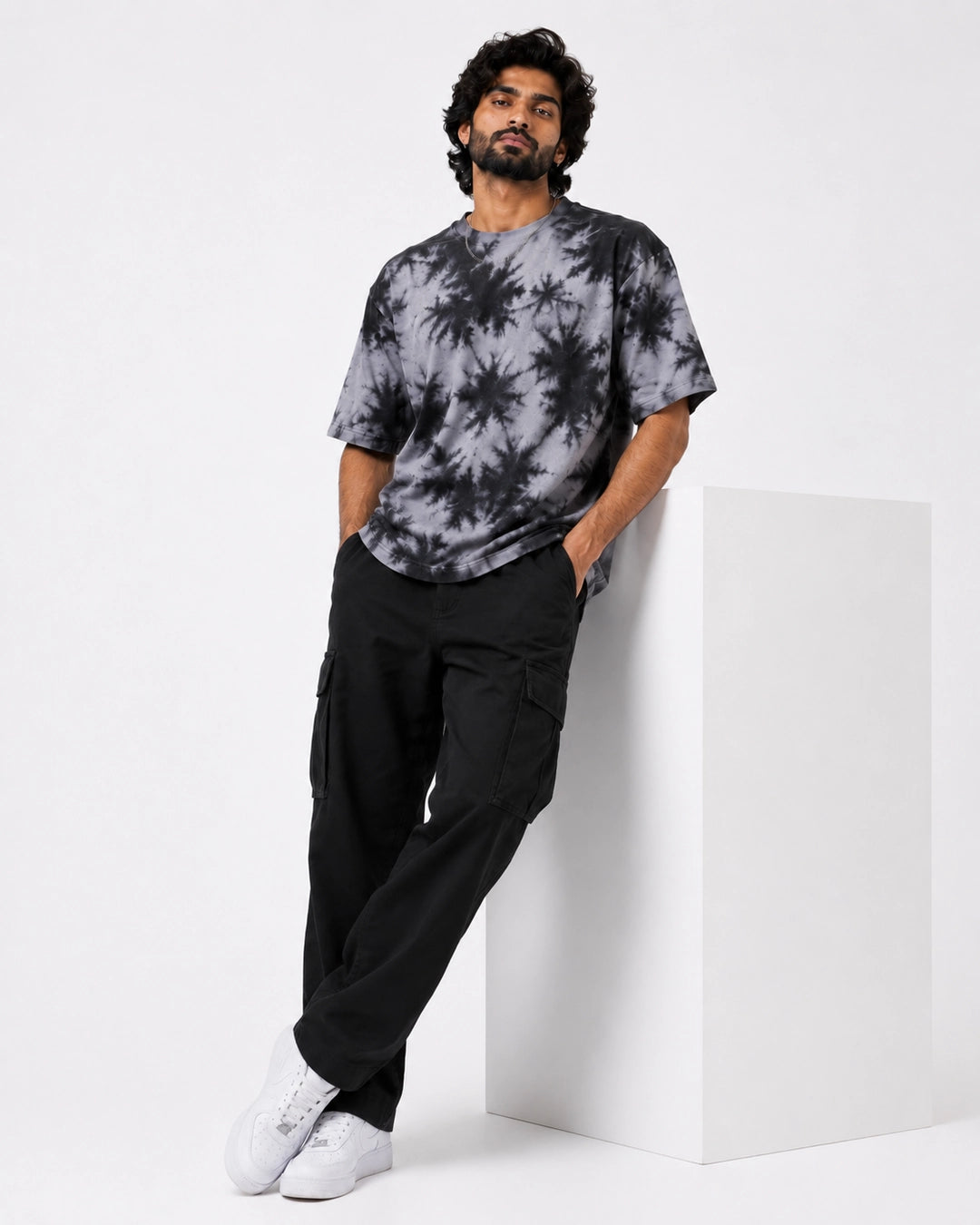 Monsoon Ash: Tie Dye Oversized T-Shirt