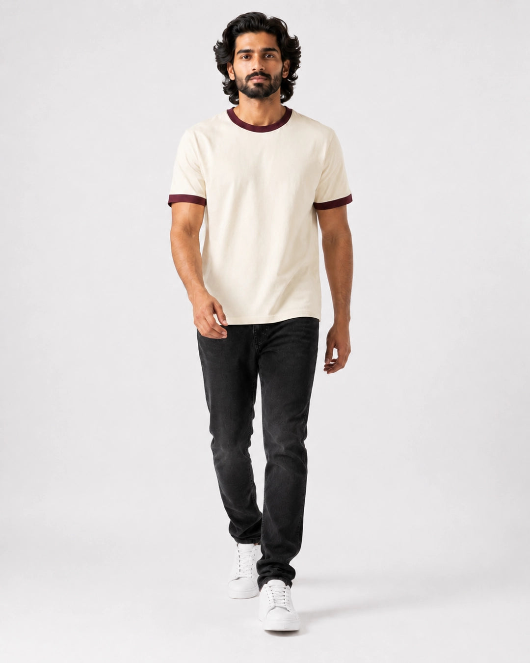 Plum Ring: Ringer T-Shirt