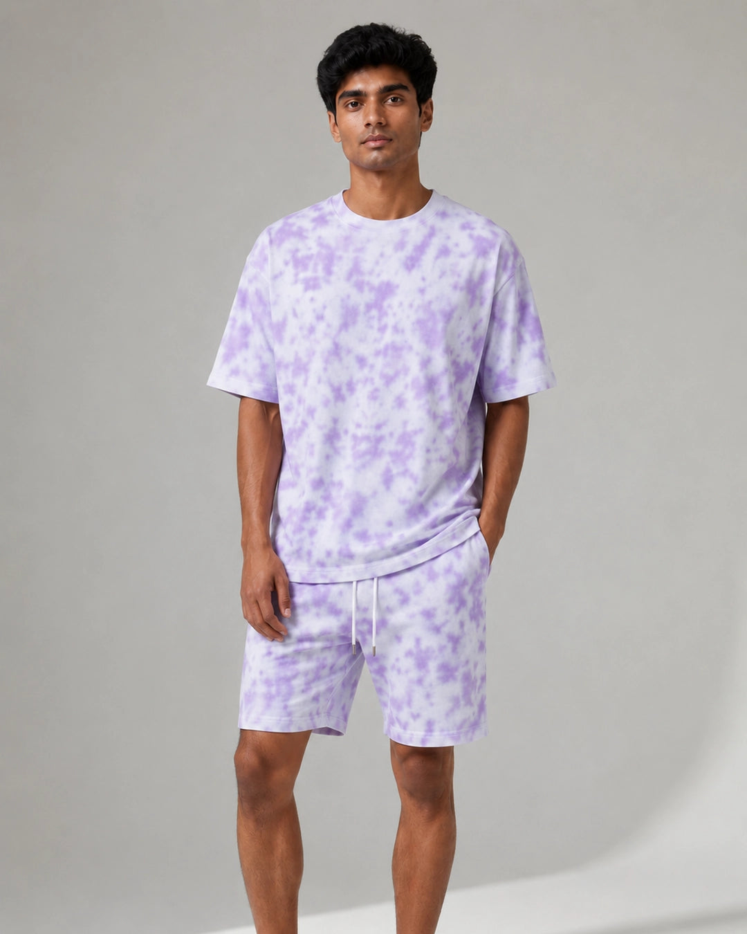 Lilac Drift: Tie Dye Co-ord Set