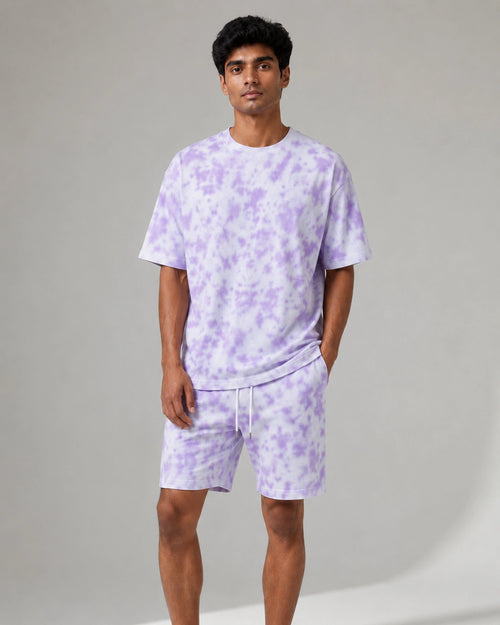 Lilac Drift: Tie Dye Co-ord Set