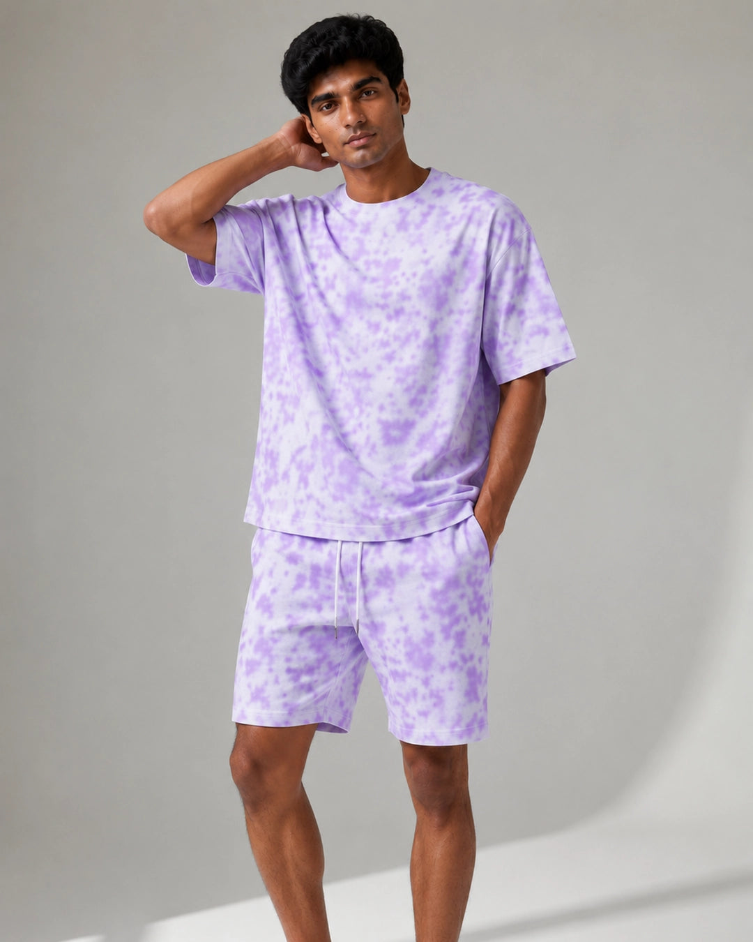 Lilac Drift: Tie Dye Co-ord Set