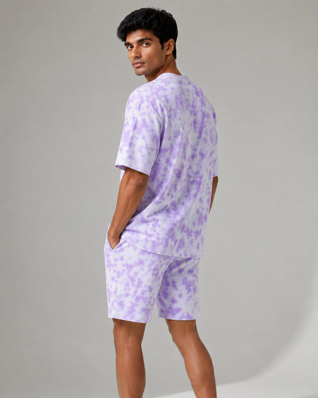 Lilac Drift: Tie Dye Co-ord Set