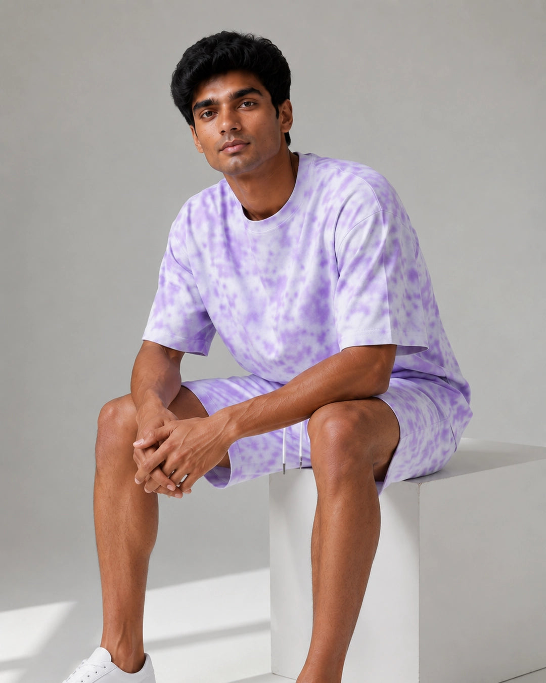 Lilac Drift: Tie Dye Co-ord Set