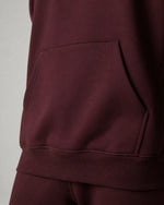 Plum Stack: Cotton Hoodie & Jogger Set
