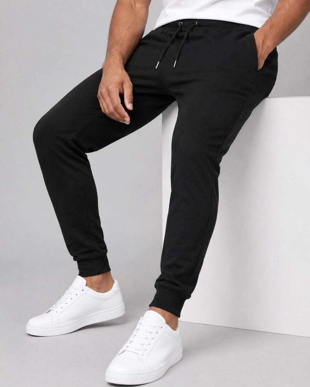 Midnight Ease: Cotton Jogger