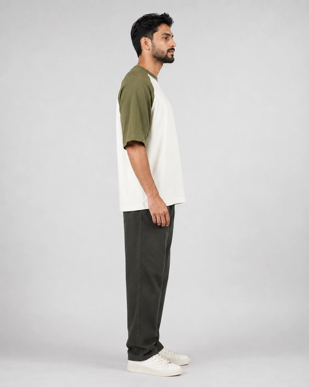 Moss Arc Oversized Raglan T-Shirt
