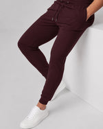 Plum Ease: Cotton Jogger